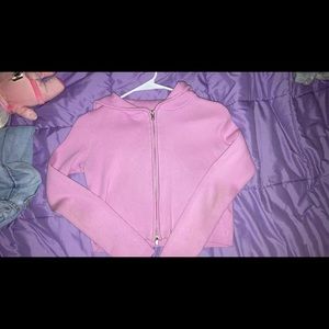 brandy melville bubble gum pink arden sweater